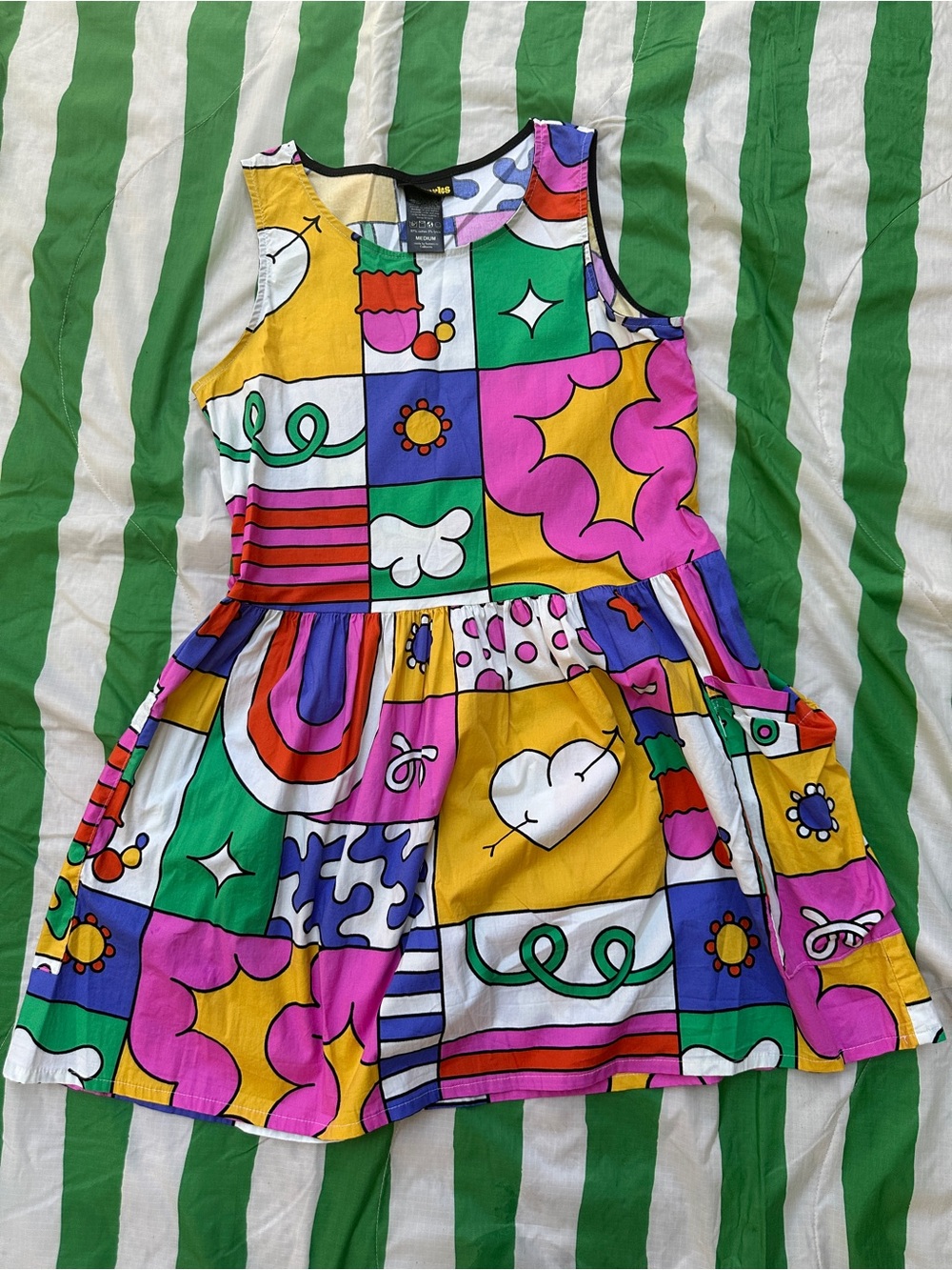 NOOWORKS big pocket mini dress WORMIVERSE - Picture 1 of 6